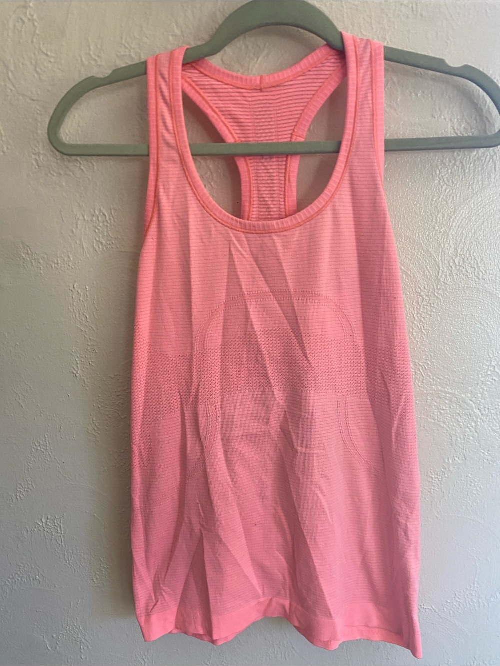 lululemon athletica Coral Pink Racerback Tank